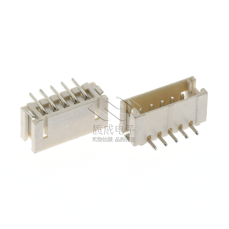 貼片針座1.5間距立貼連接器 ZH1.5-5P/1.5-5A立式接線端子SMT編帶