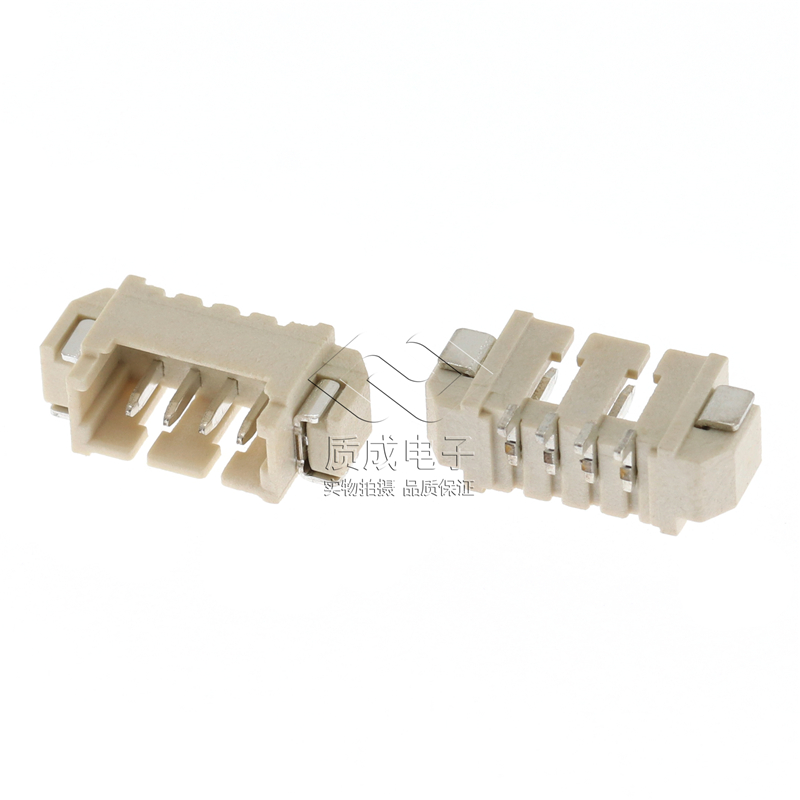 廠家直供1.25-4P貼片針座 1.25mm-4A臥式貼片接插口連接器板對線