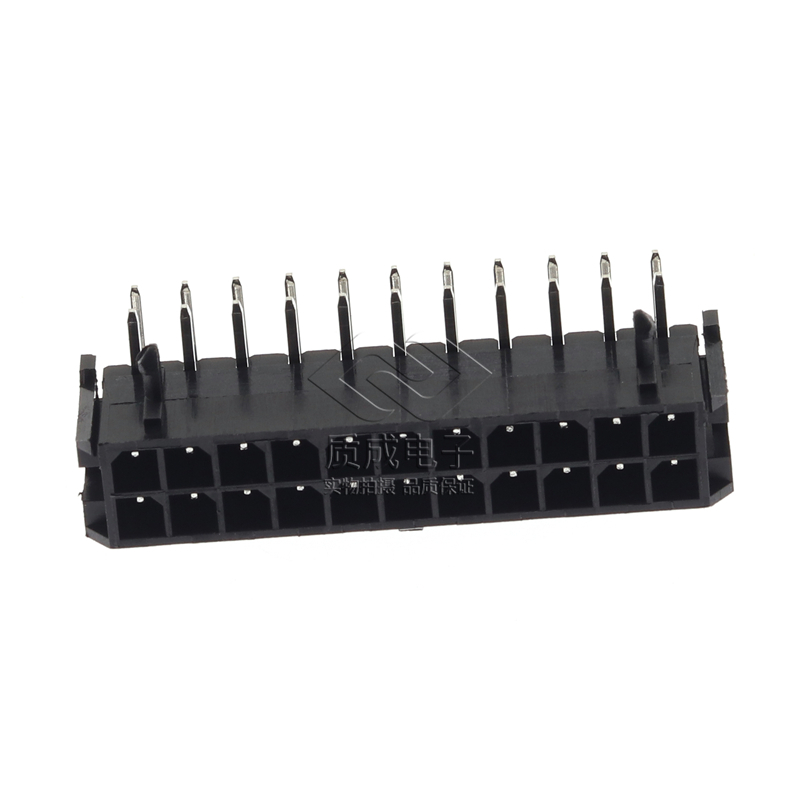 43045-2200莫仕連接器 C3003WR-2*11PIN 雙排90度插件 替代MOLEX