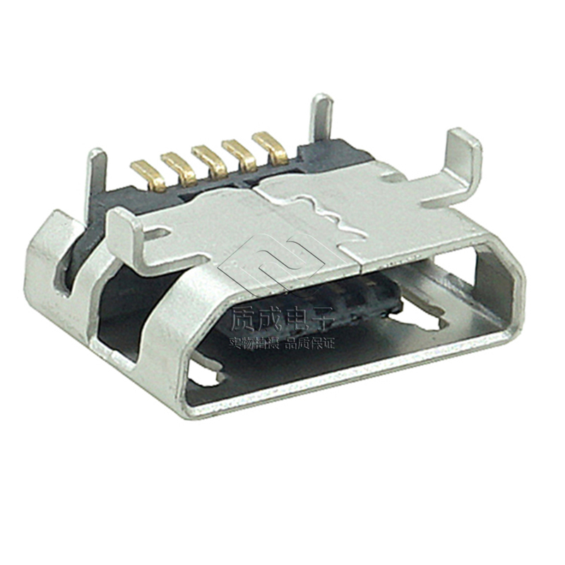 MICRO USB 5P 4.85牛角內(nèi)插型平口
