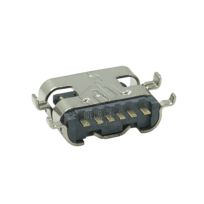 TYPE-C 6PIN 沉板0.8MM 無彈片（3）
